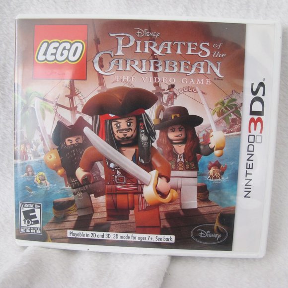 Nintendo 3DS Lego Disney Pirates of the Caribbean Game - Picture 1 of 6